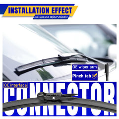 Rooppa all-weather wipers deliver dependable performance across seasons