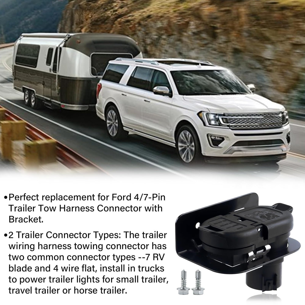 ROOTMUTIFY rear installation of trailer brake harness on truck for easy access.