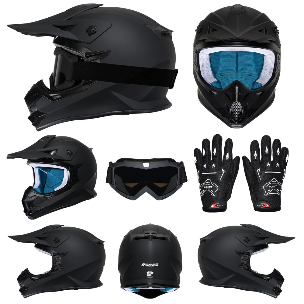 Roozo Kids Dirt Bike Helmet ventilation system for cooling airflow