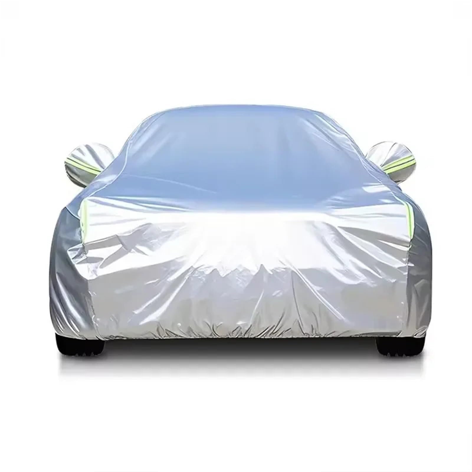 rorweinooye 6-layer car cover front view protects sedan from rain and sun