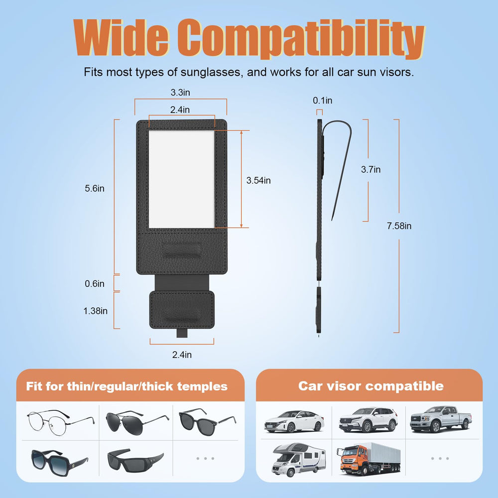 Rosaver large photo display window lets you show loved ones while driving.
