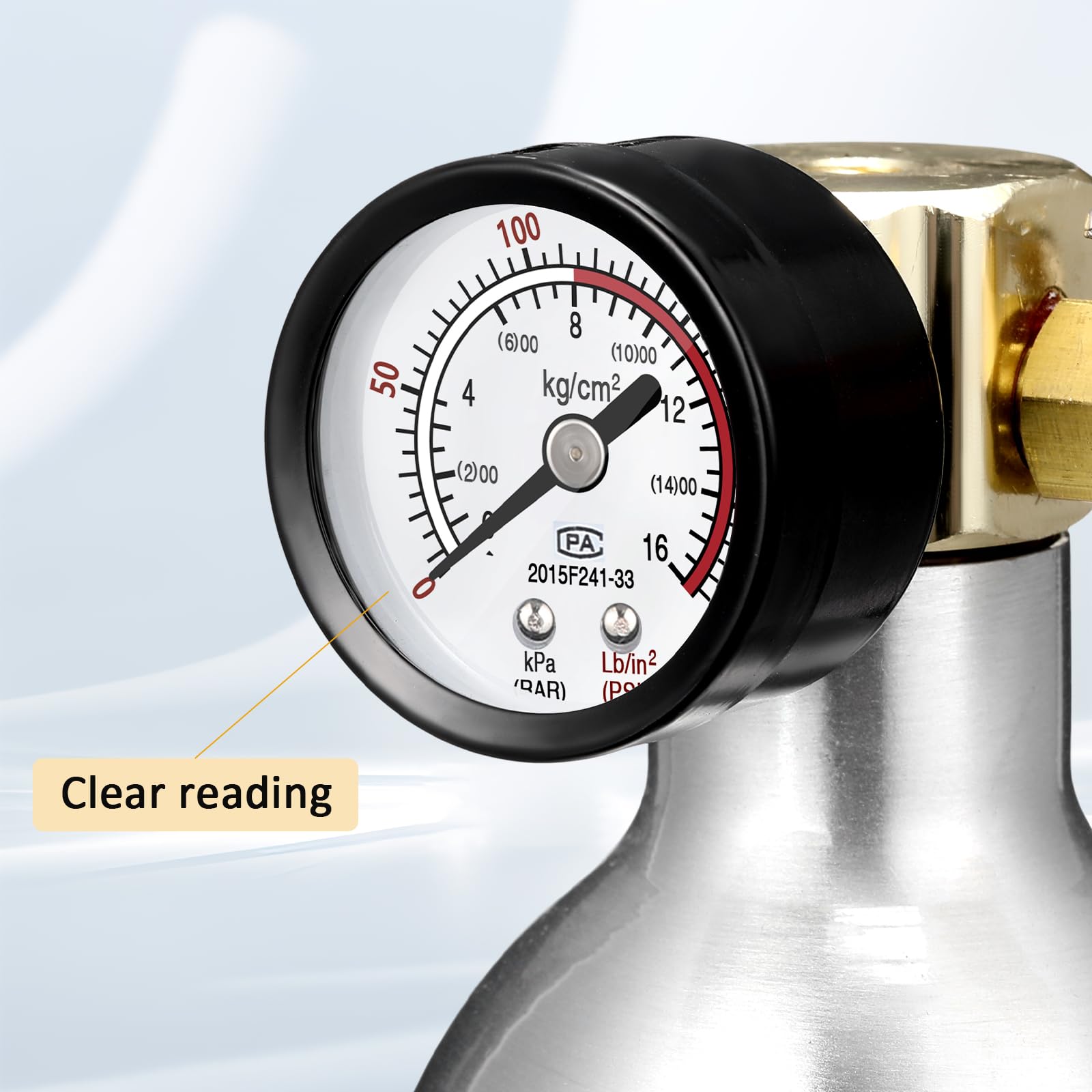 Rossesay AC Flush Kit brass adapters enable versatile connections