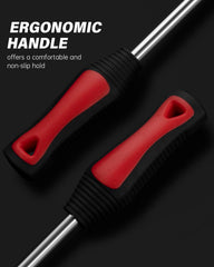 ROTATION tire spoon with curved tips for smooth bead work.