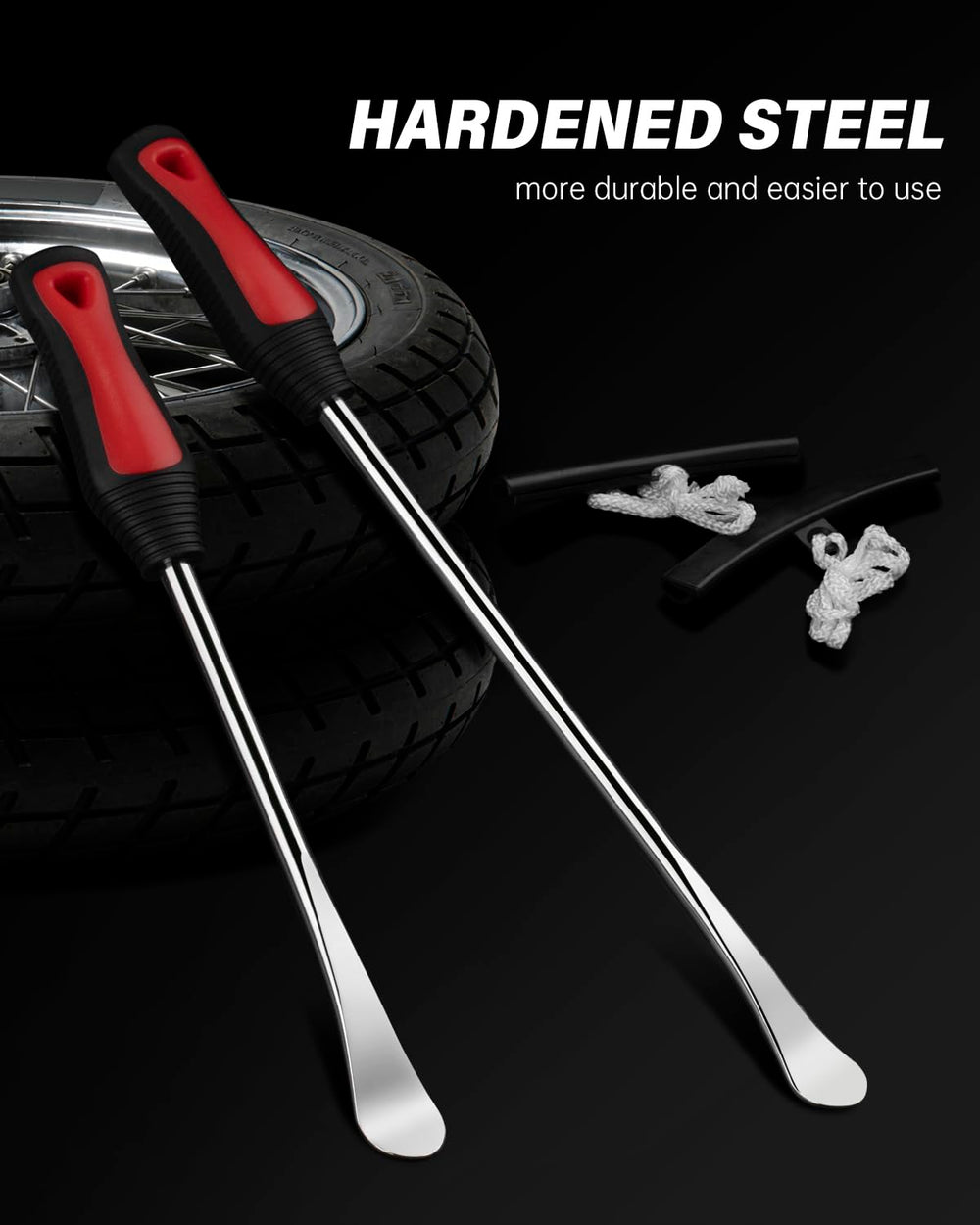 ROTATION included rim protectors guard rims during tire removal.
