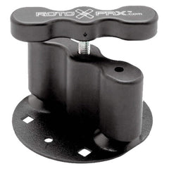 RotopaX RX-PM Pack Mount in black secures gear on frames