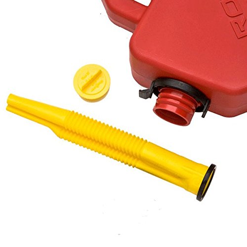 RotopaX RX-SP-Vent spout closeup highlights self-venting design for smooth flow.