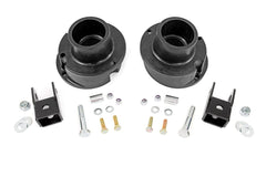 Rough Country 2.5-inch front leveling view improves Ram 2500 off-road clearance