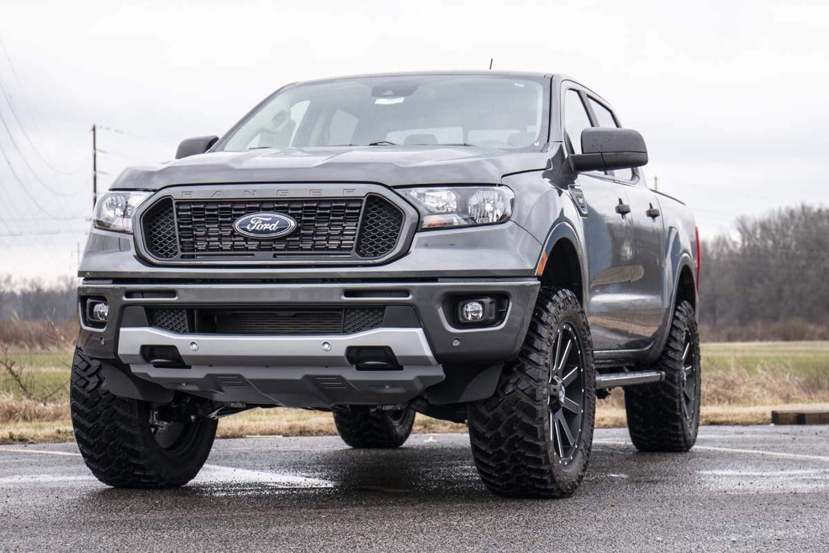 Rough Country laser-cut spacers highlight precise fit and durability.