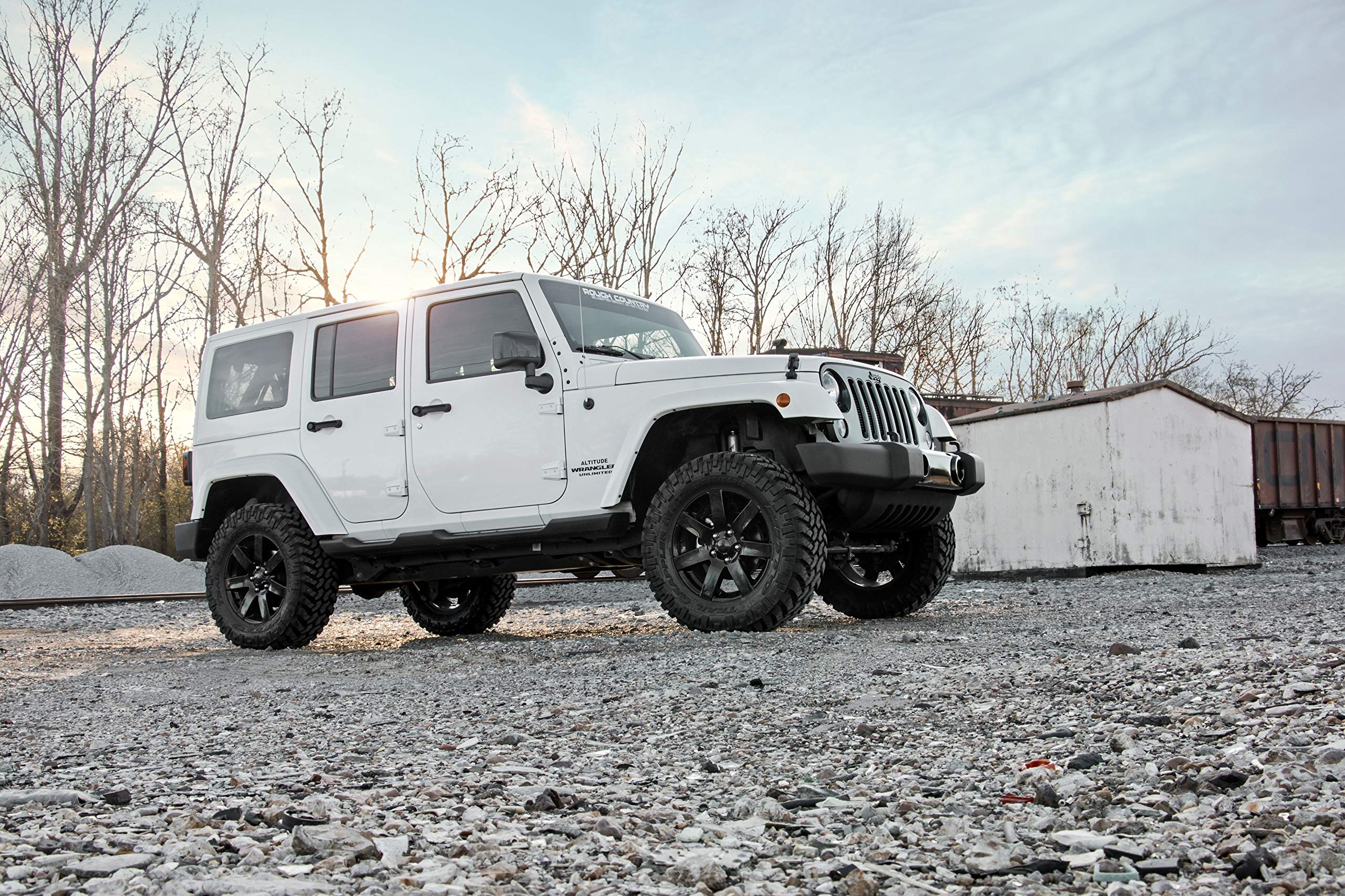 Rough Country 2.5-inch lift kit warranty card highlights Limited Lifetime Warranty.