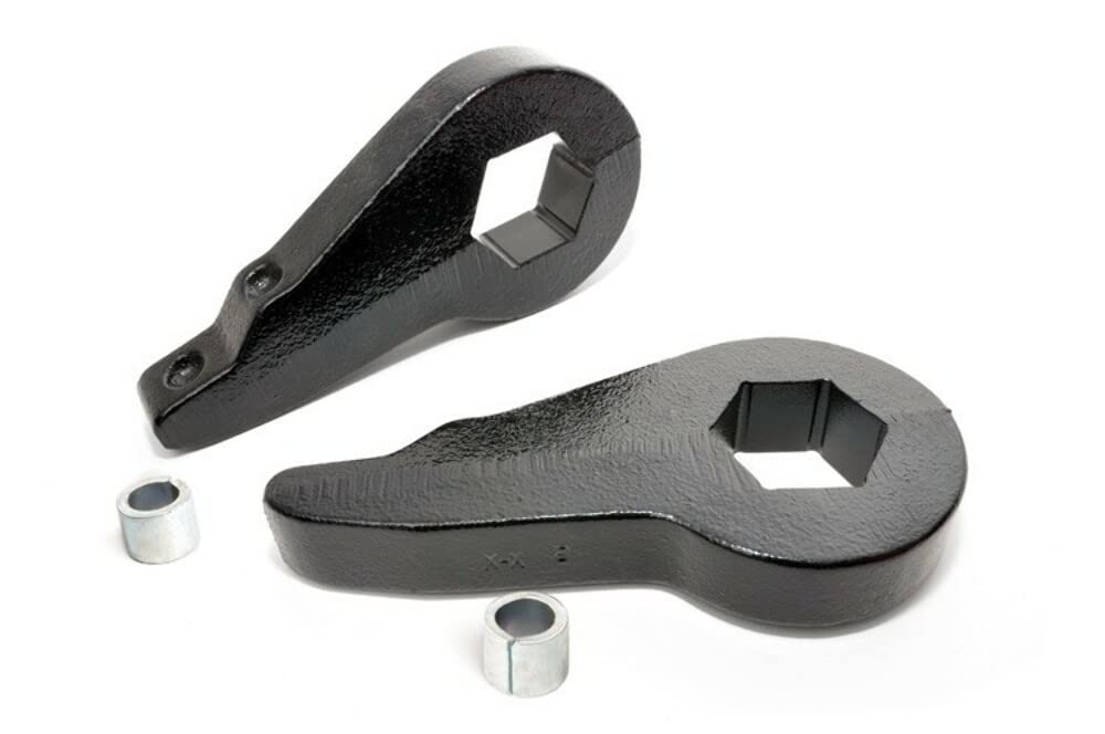 Rough Country 2-Inch Leveling Kit front view enhances stance and off-road clearance