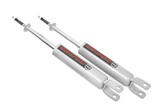 Rough Country front shock absorbers installed on a 99-06 Chevy Sierra 1500 for smoother ride
