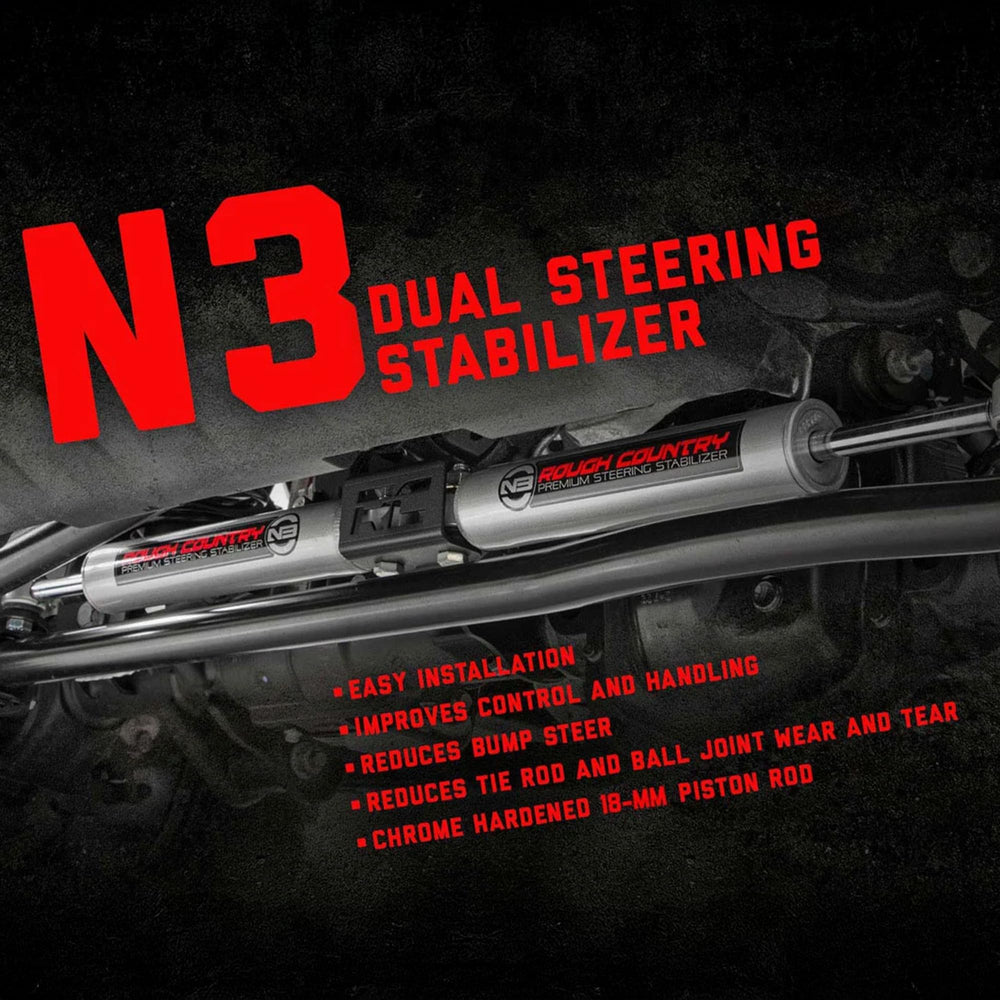 Rough Country N3 components and hardware included in the box
