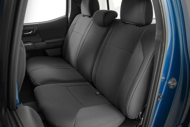 Rough Country Neoprene headrest covers for Tacoma provide breathable, comfortable protection