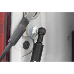Rough Country Tailgate Assist demonstrates controlled lowering of Ram tailgate
