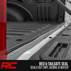 Rough Country trim-to-fit seal demonstrates customizable length