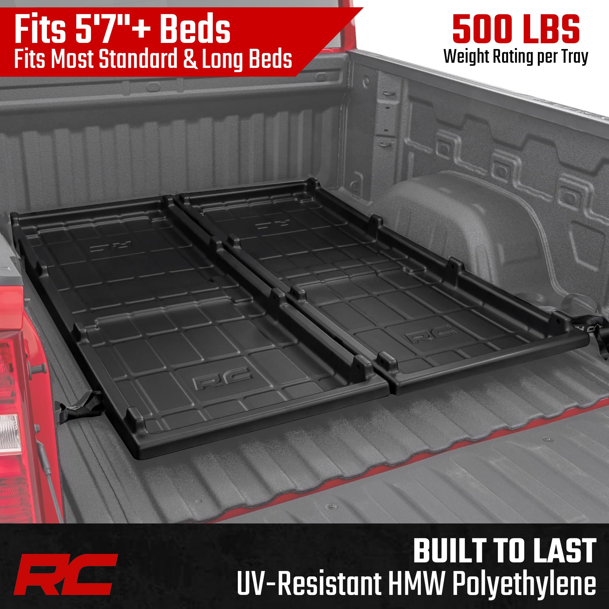 Rough Country durable construction withstands tough worksite conditions