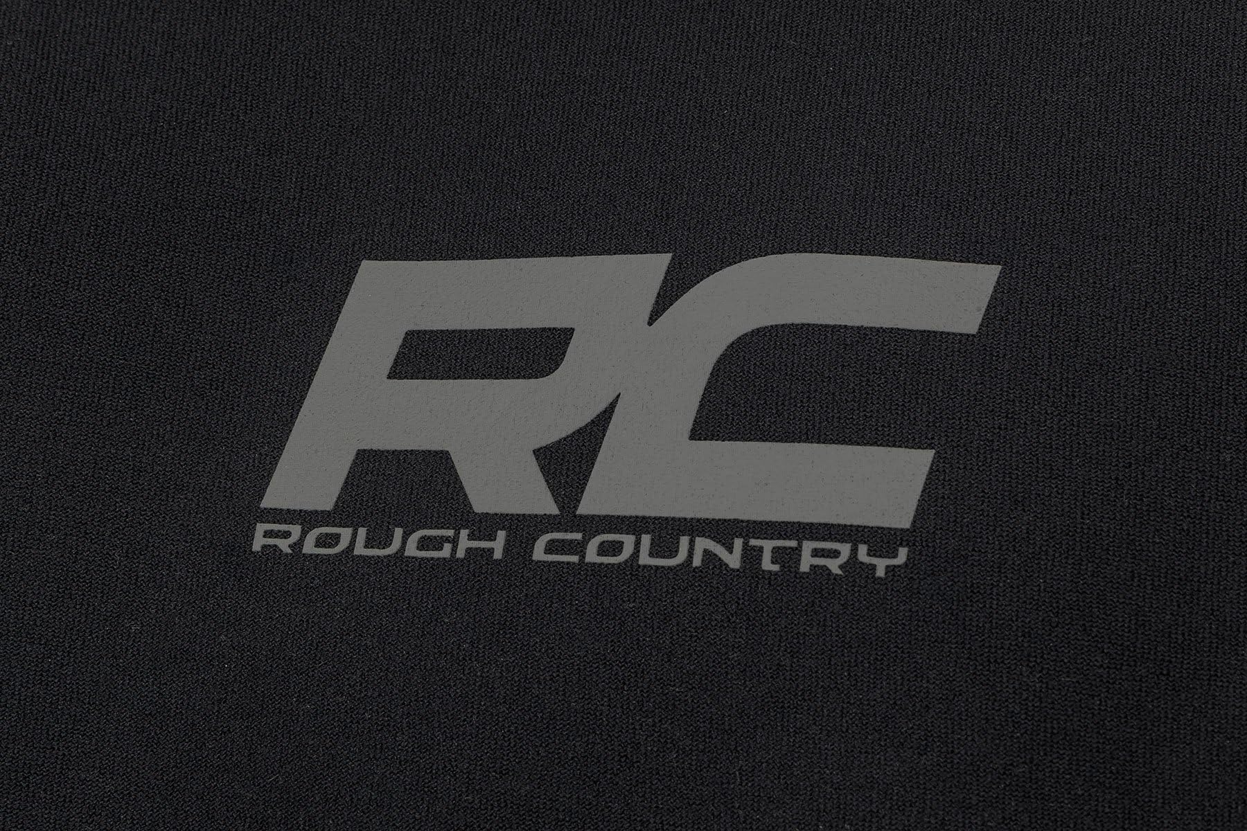 Rough Country Winch Cover showcases the logo for rugged, ready-for-action styling.