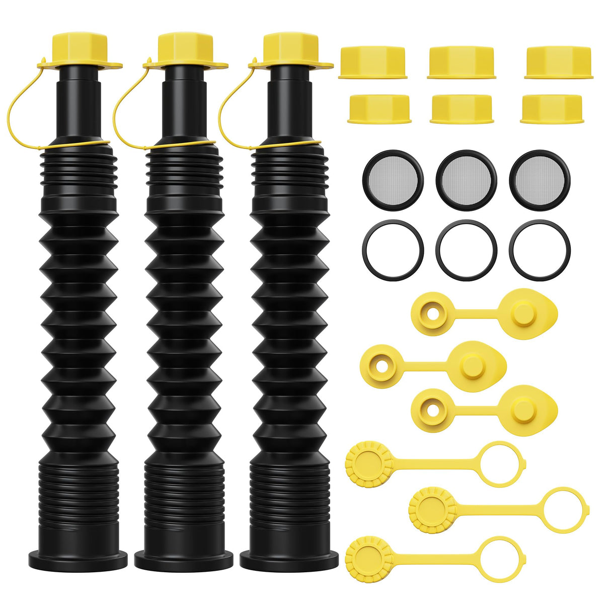ROVER AIDE 3 kit gas spout with flexible nozzle for spill free pouring