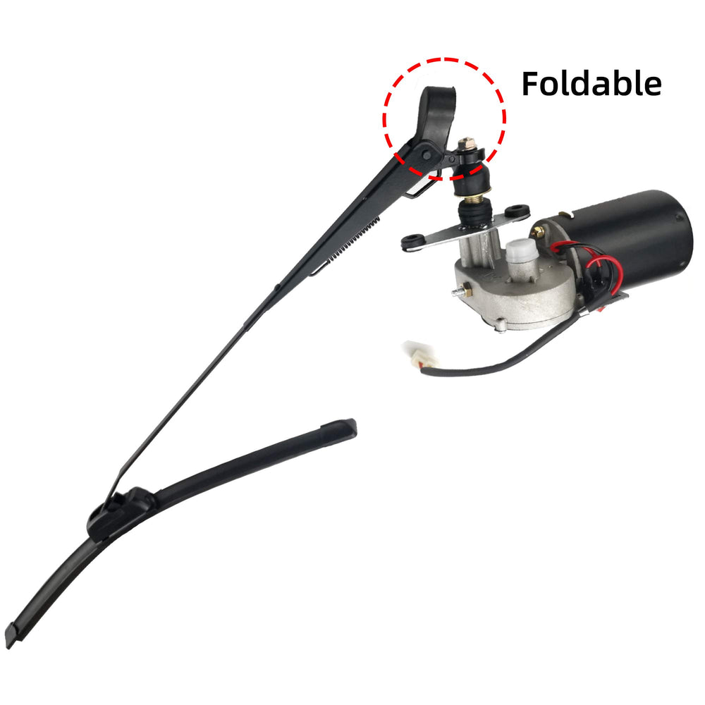 ROVIKE 12V motor with 90-degree sweep suited for variable angles