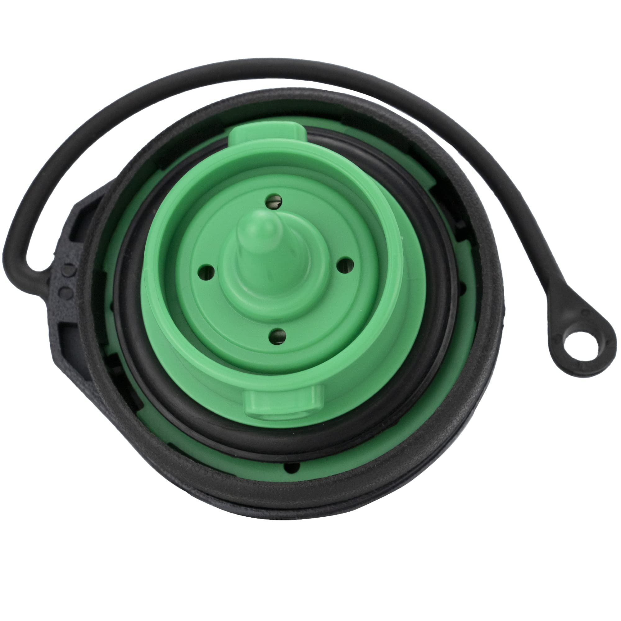 ROVIKE gas cap for 2007-2016 Eos – top view, corrosion-resistant design.