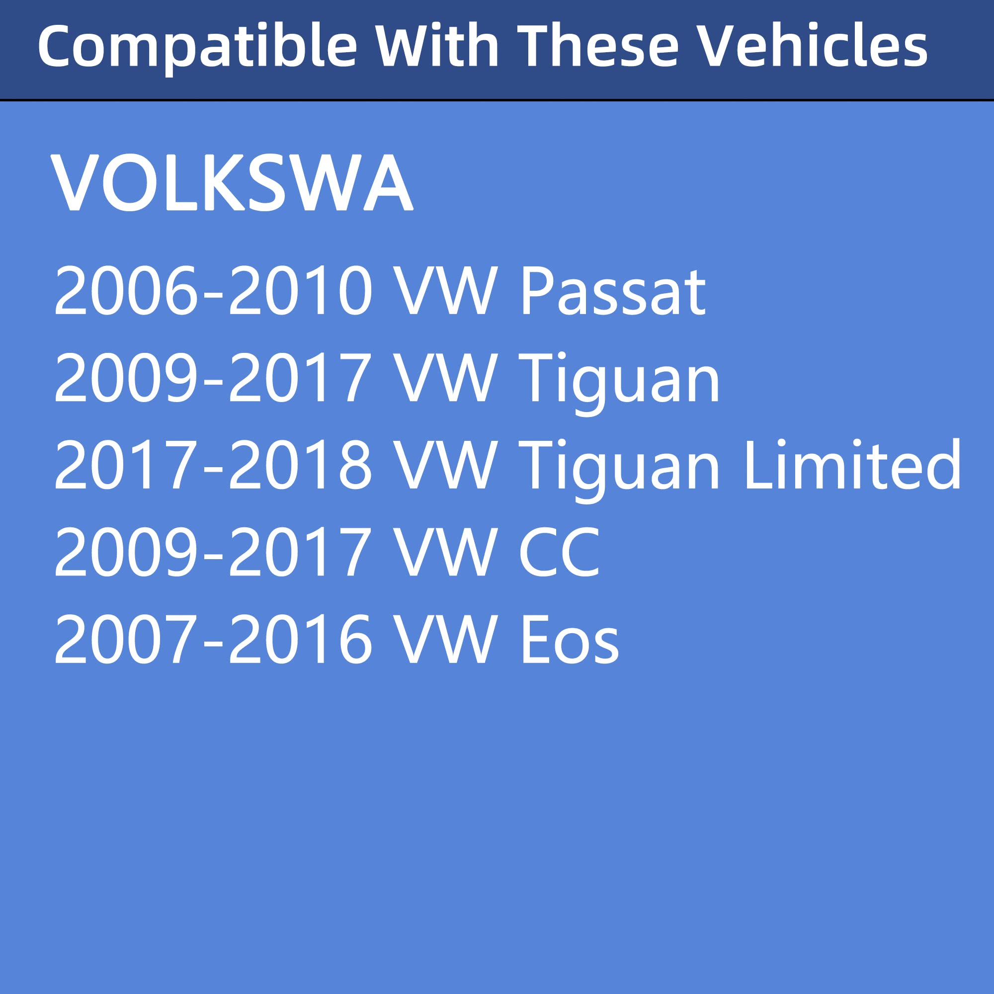 ROVIKE gas cap for 2009-2017 Tiguan – side view, durable replacement option.