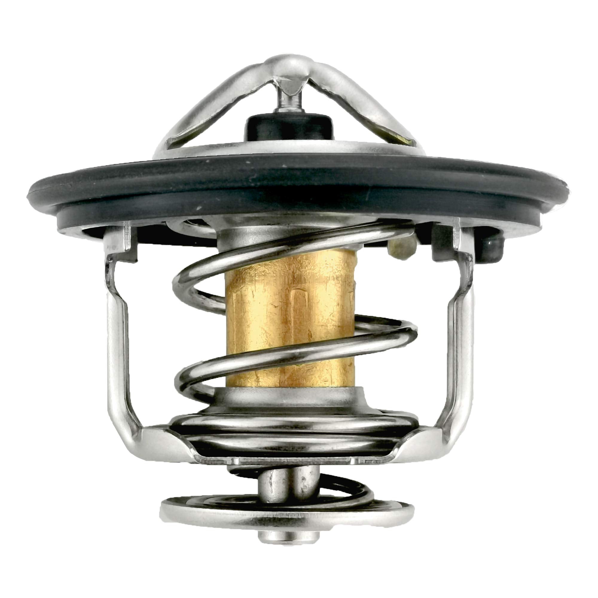 ROVIKE thermostat for Honda Civic front view shows durable construction for lasting use.