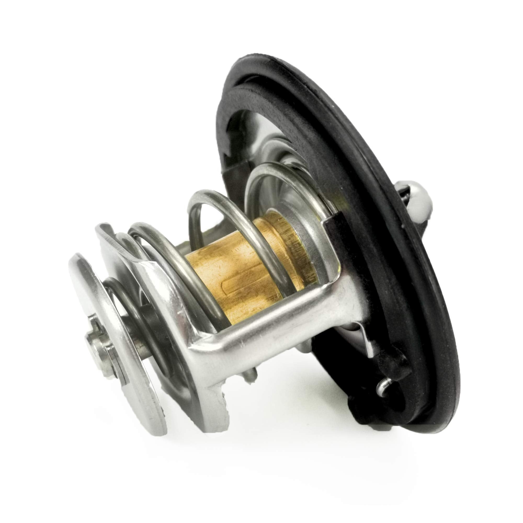 ROVIKE thermostat during Honda CR-V installation highlights straightforward swap.