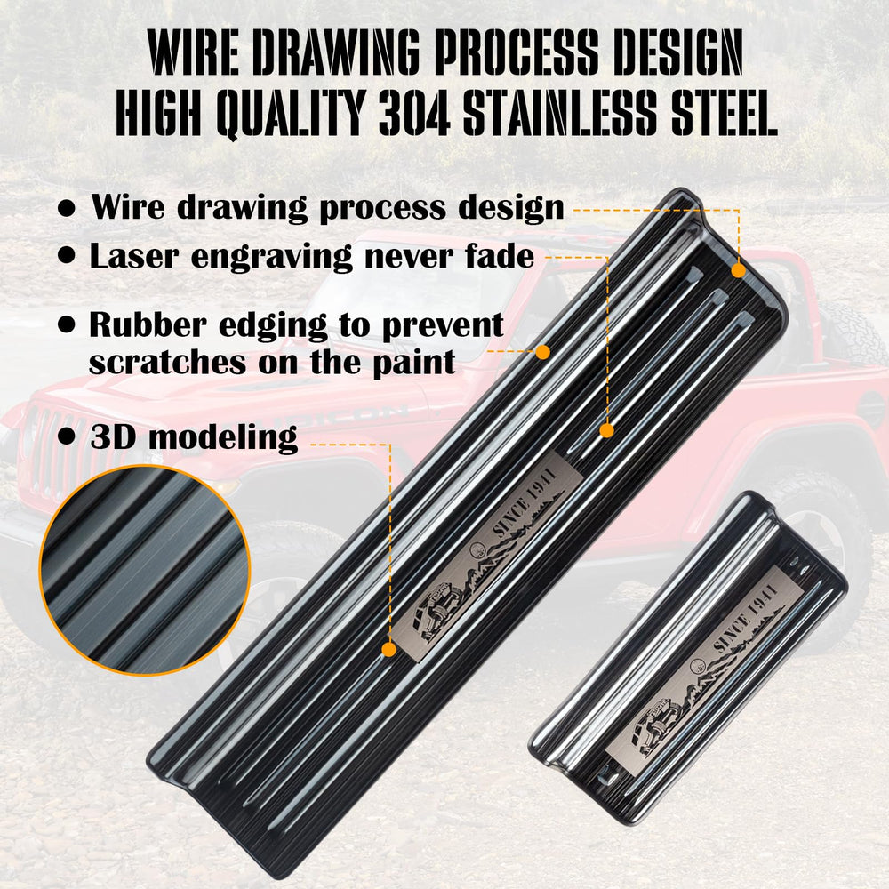 Rowa 304 stainless steel door sill guard texture—resistant, corrosion-proof finish.