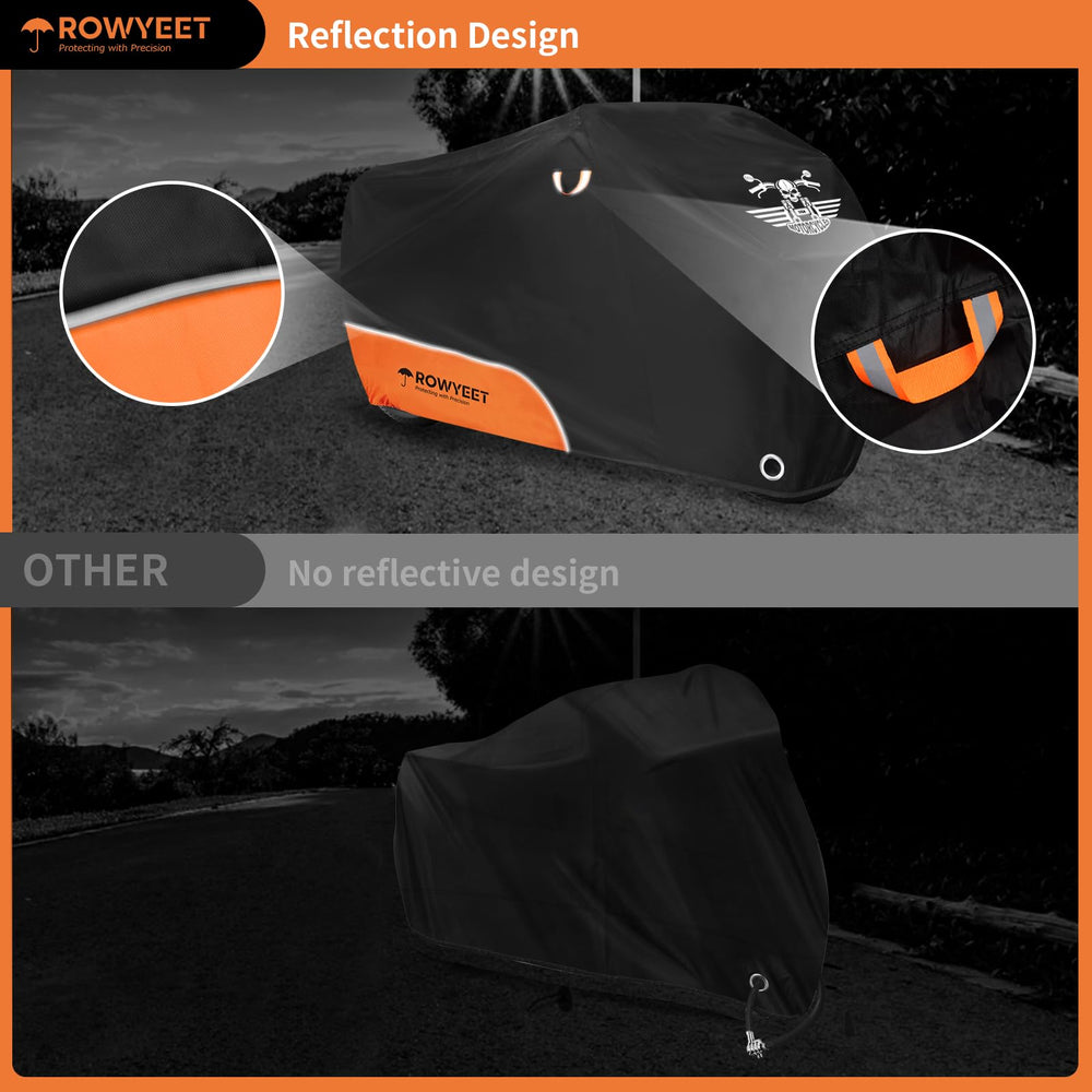 ROWYEET reflective-design boosts nighttime visibility for safer outdoor storage.