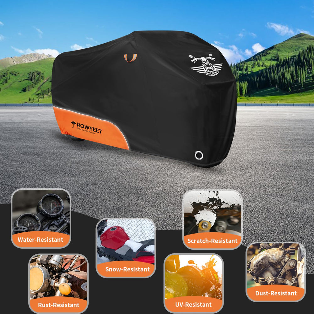 ROWYEET zipper-storage-bag enables easy carrying and compact storage.