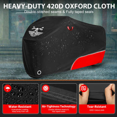 ROWYEET 420D Pro cover includes a storage bag for easy transport.