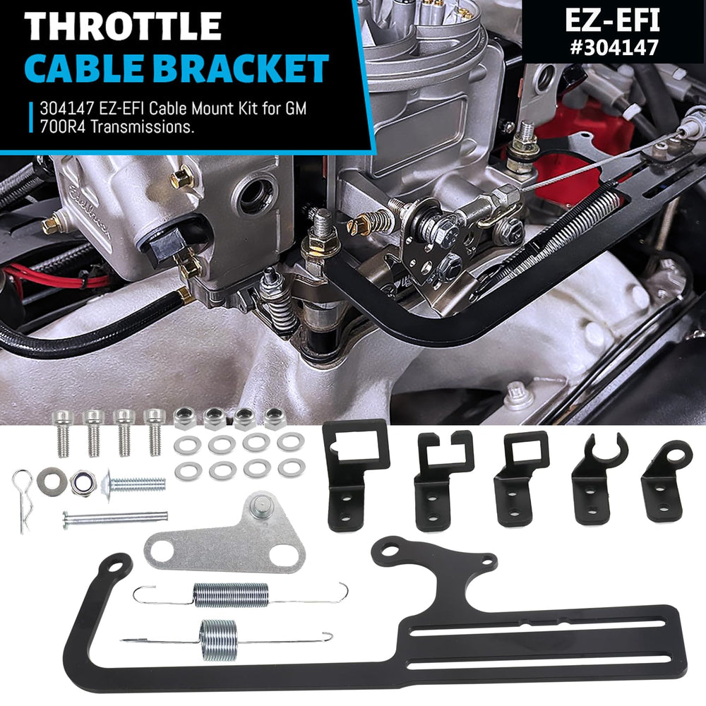 RoyalAir EZ-EFI hardware kit laid out for easy installation