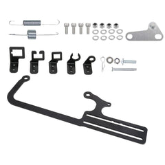 RoyalAir EZ-EFI throttle cable mount bracket showing precise geometry for consistent actuation