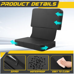 ROYALAY Go Kart Seat backrest 27x15x3in supporting shorter drivers