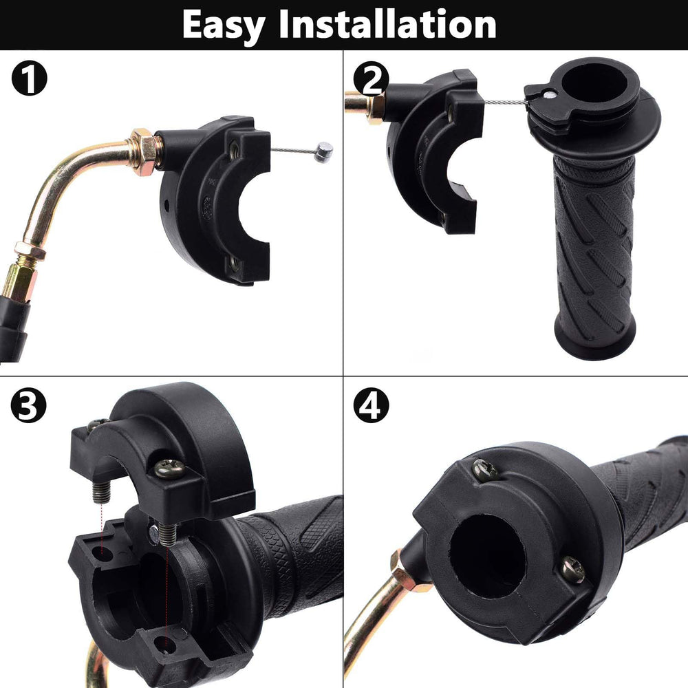 Royitay throttle cable for 50cc to 250cc scooters offers responsive throttle.