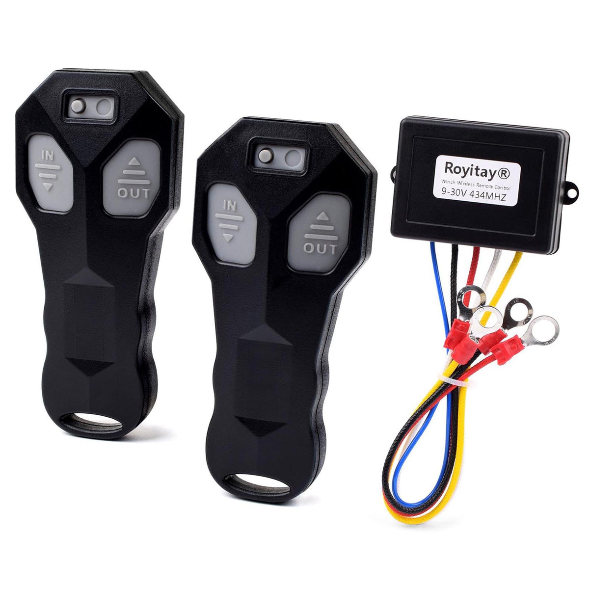 Royitay receiver for wireless winch control in your vehicle