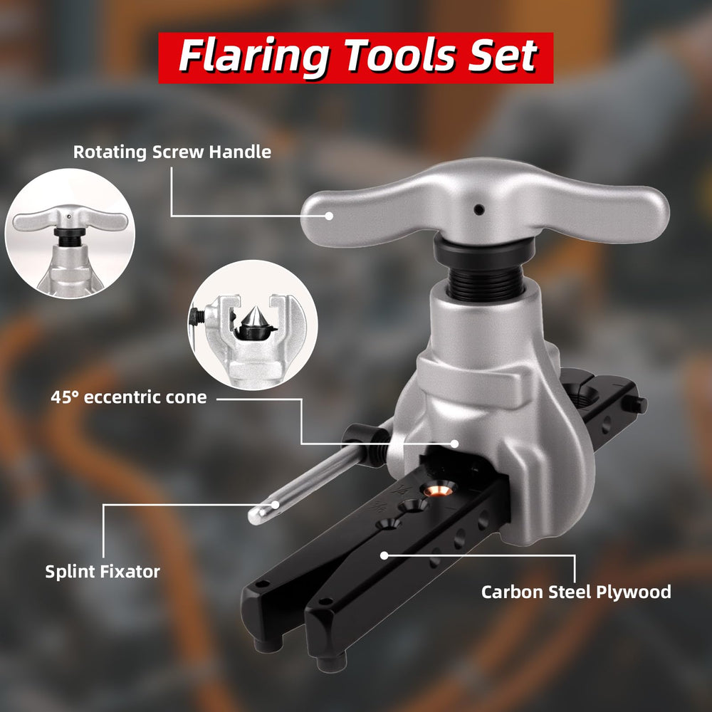 Rpeconu ergonomic handle provides comfortable grip during flare tasks