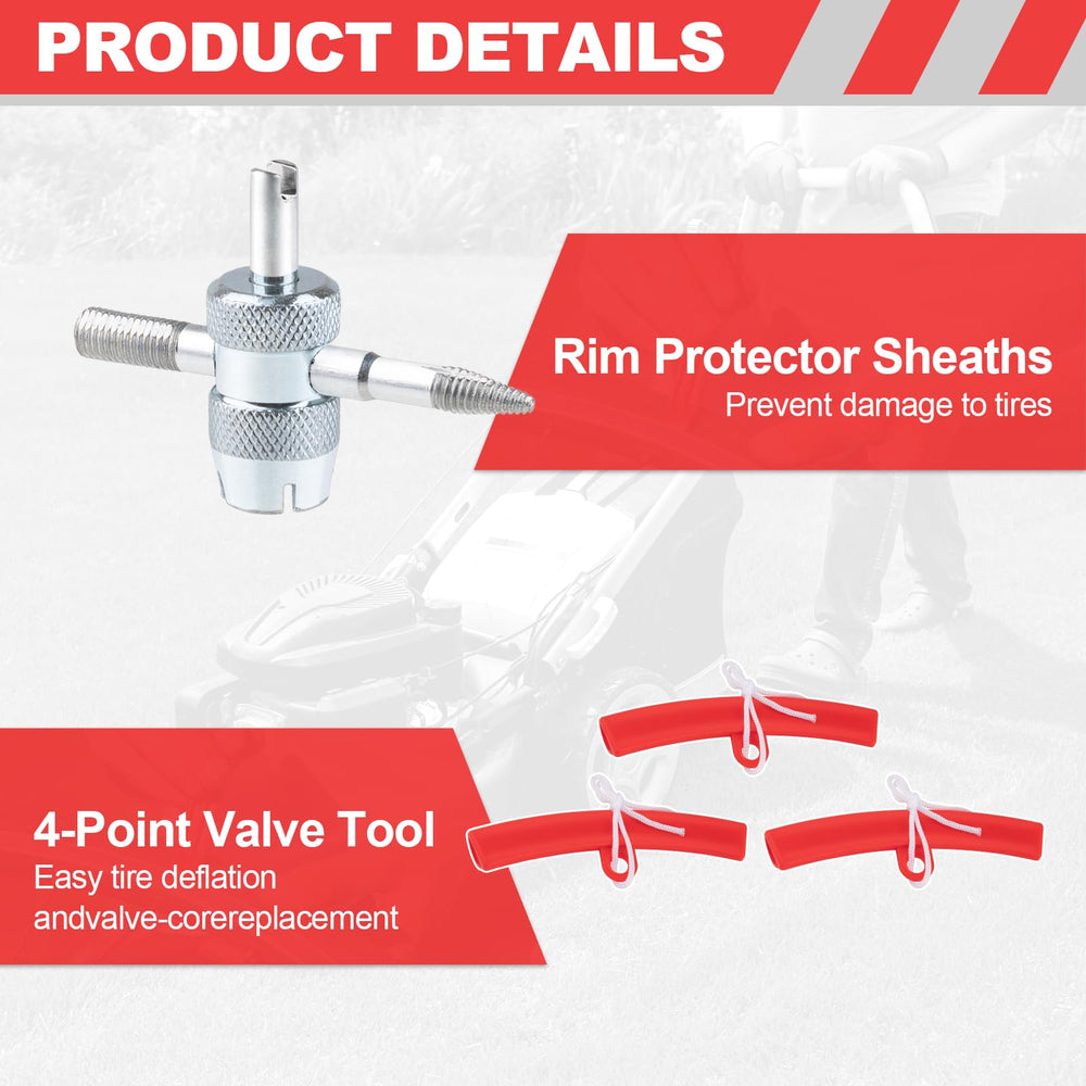 Rpeconu valve caps providing seal and dust protection