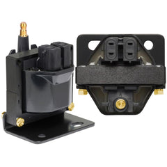 RPS ignition coil close-up with brass terminal for reliable spark delivery.