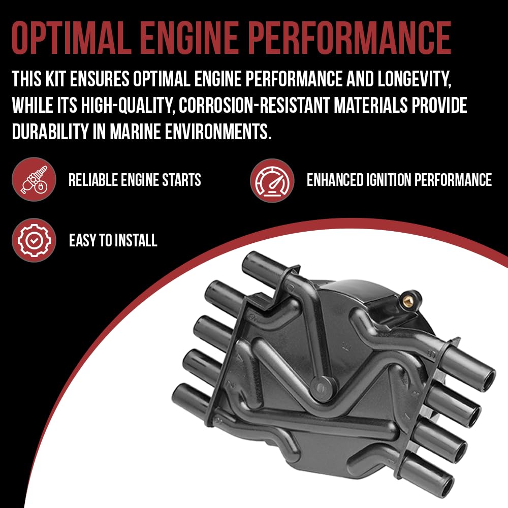 RPS Mercruiser Volvo Penta cap rotor kit packaging and parts suitable for replacement.