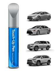 RSACET 1F7 Classic Silver touch-up pen for Toyota scratches, precise color matching.