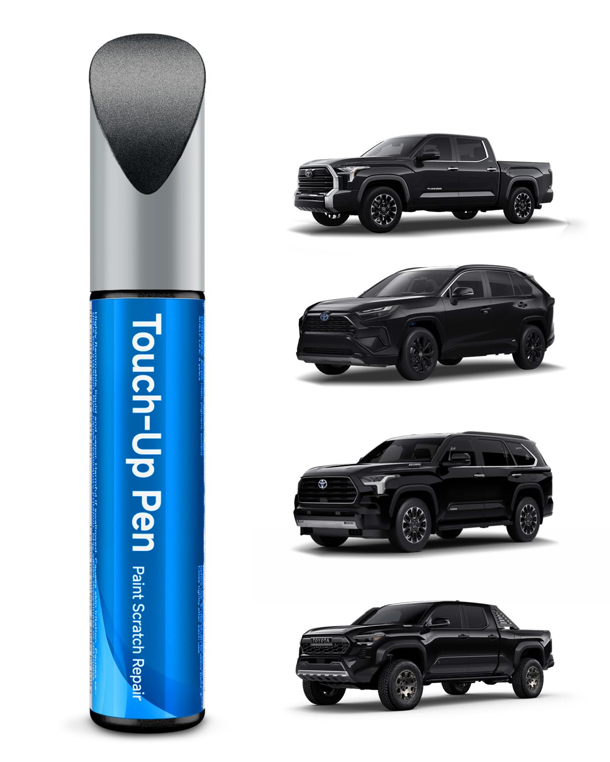 RSACET 202 black Toyota touch-up pen cap for precise color control