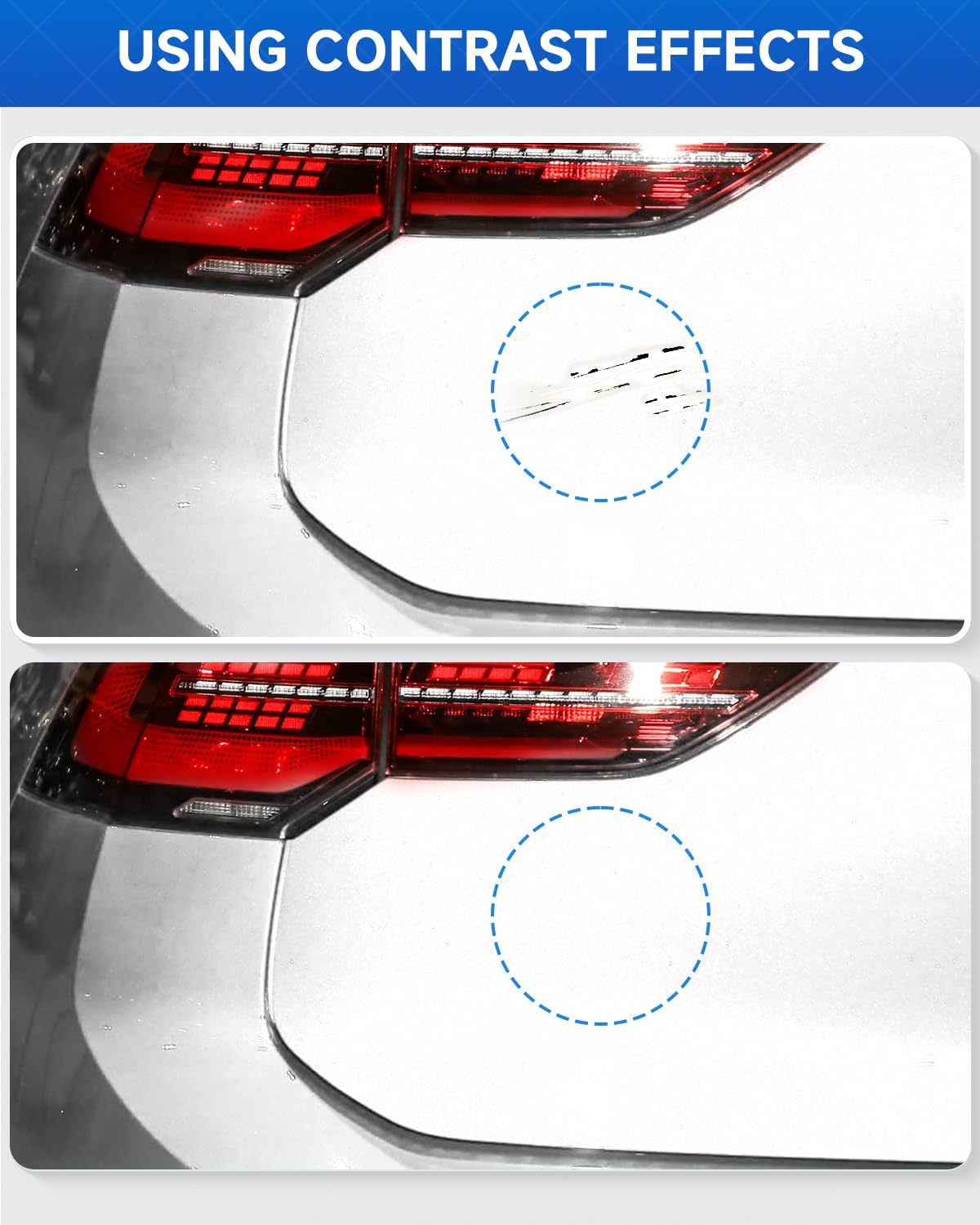 RSACET LC9A/0Q color-matched swatch shows perfect Volkswagen shade alignment.