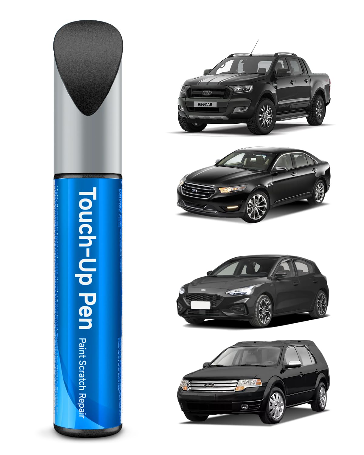RSACET M7 carbonized gray metallic paint bottle for precise Ford color matching in repairs.