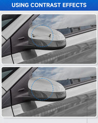 RSACET metallic paint finish resists weather for a durable touch-up.