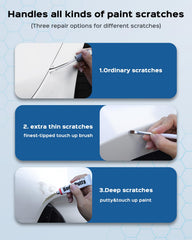 RSACET NH-700M alabaster silver putty tackles deeper chips with buildable coverage.