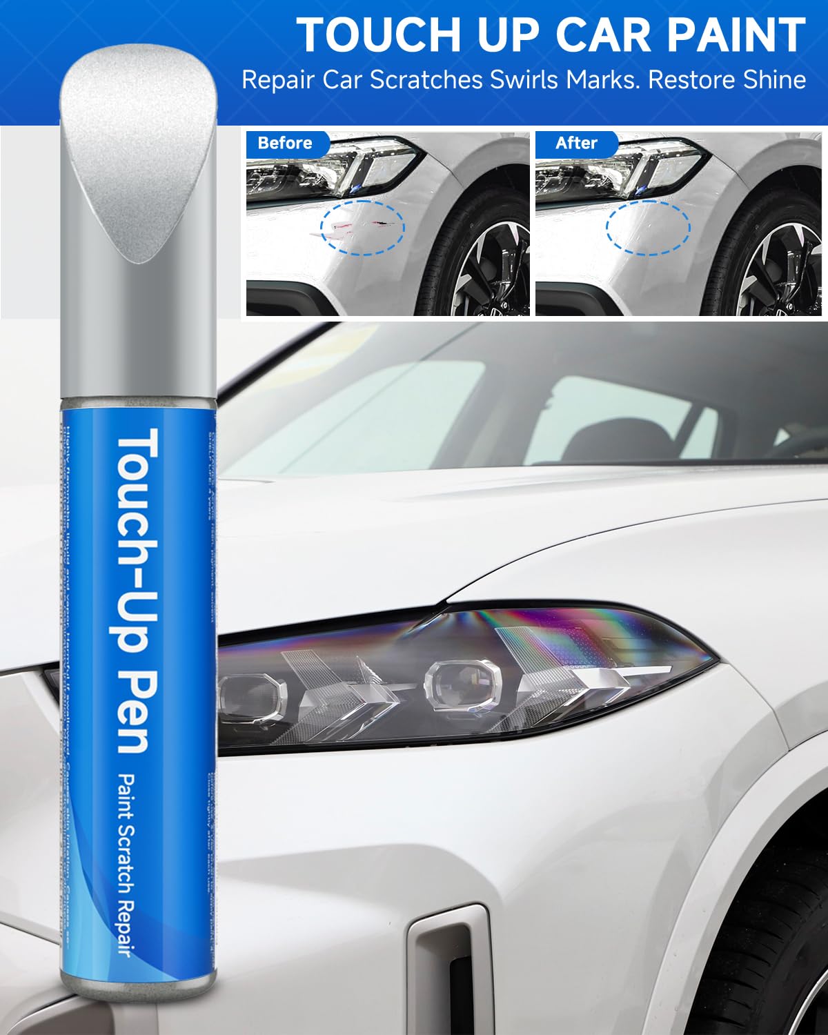 RSACET NH-737M metallic paint dispense action showing smooth, even coverage