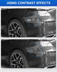 RSACET NH-737M scratch repair pen applying paint for seamless touch ups