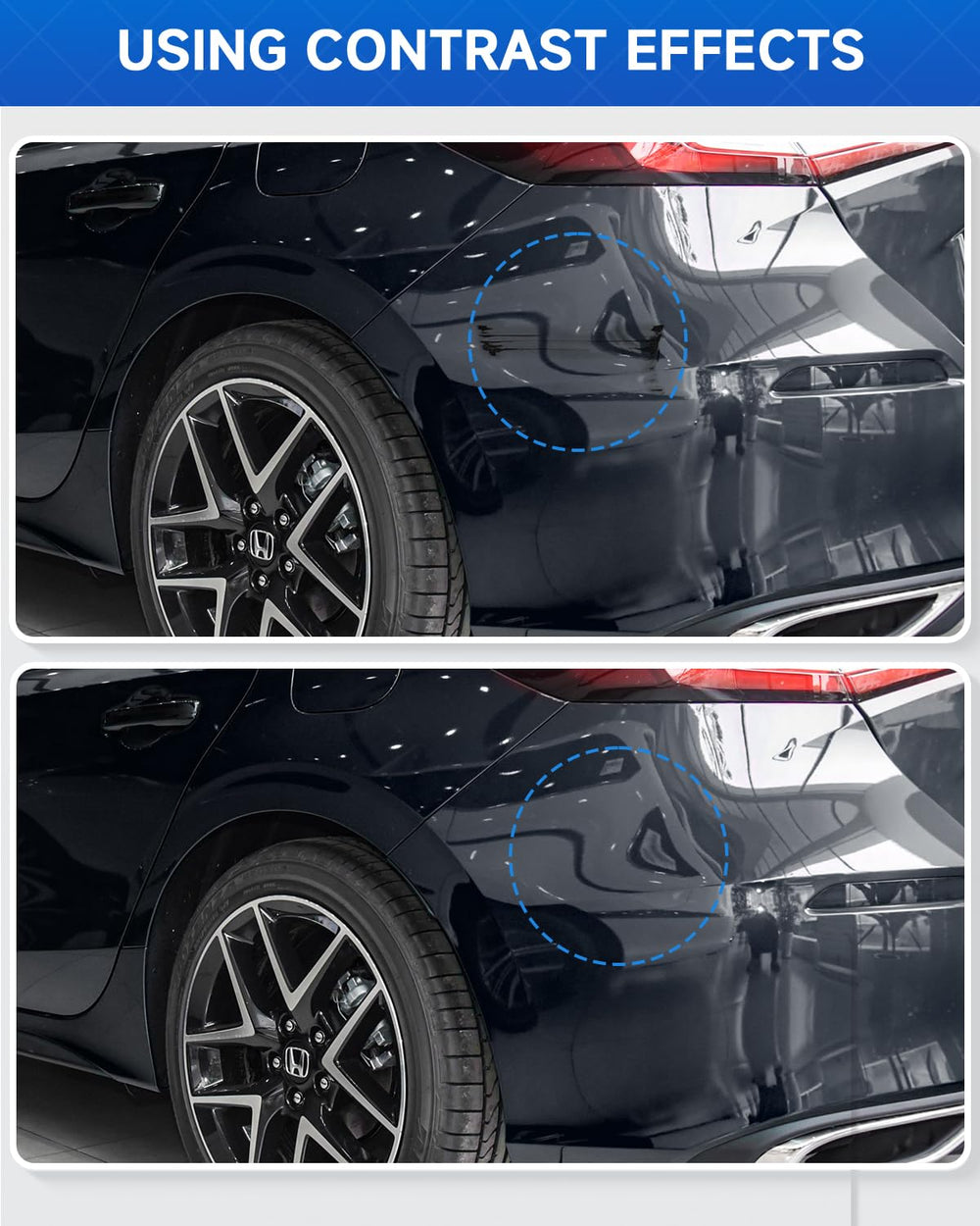 RSACET NH-904M metallic-paint-swatch shows the true meteorite gray shade for Honda color matching.