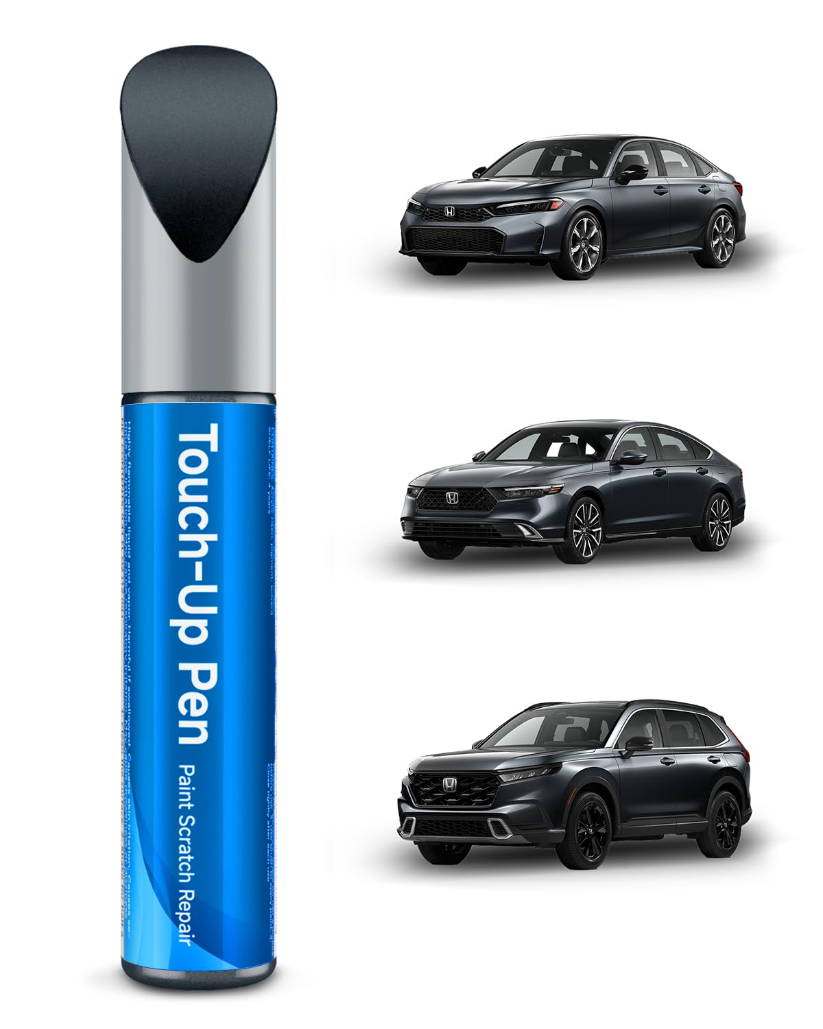 RSACET NH-904M meteorite-gray-metallic-touch-up-pen provides precise color for scratch repair on Honda.